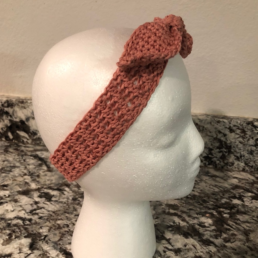 Handmade crochet headband